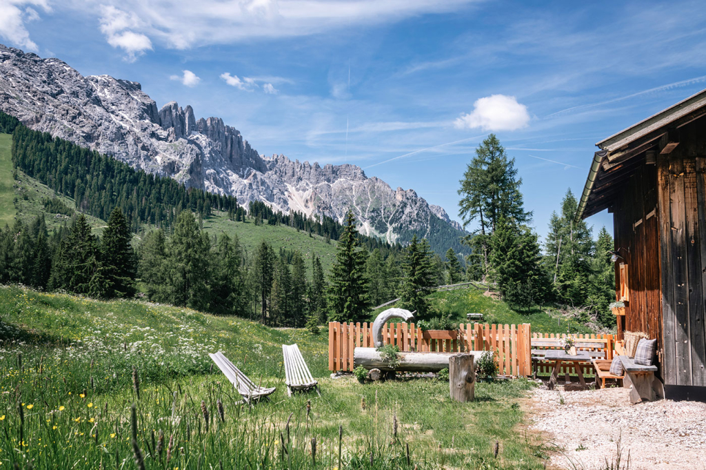 Vacanza sulle Dolomiti alpine
